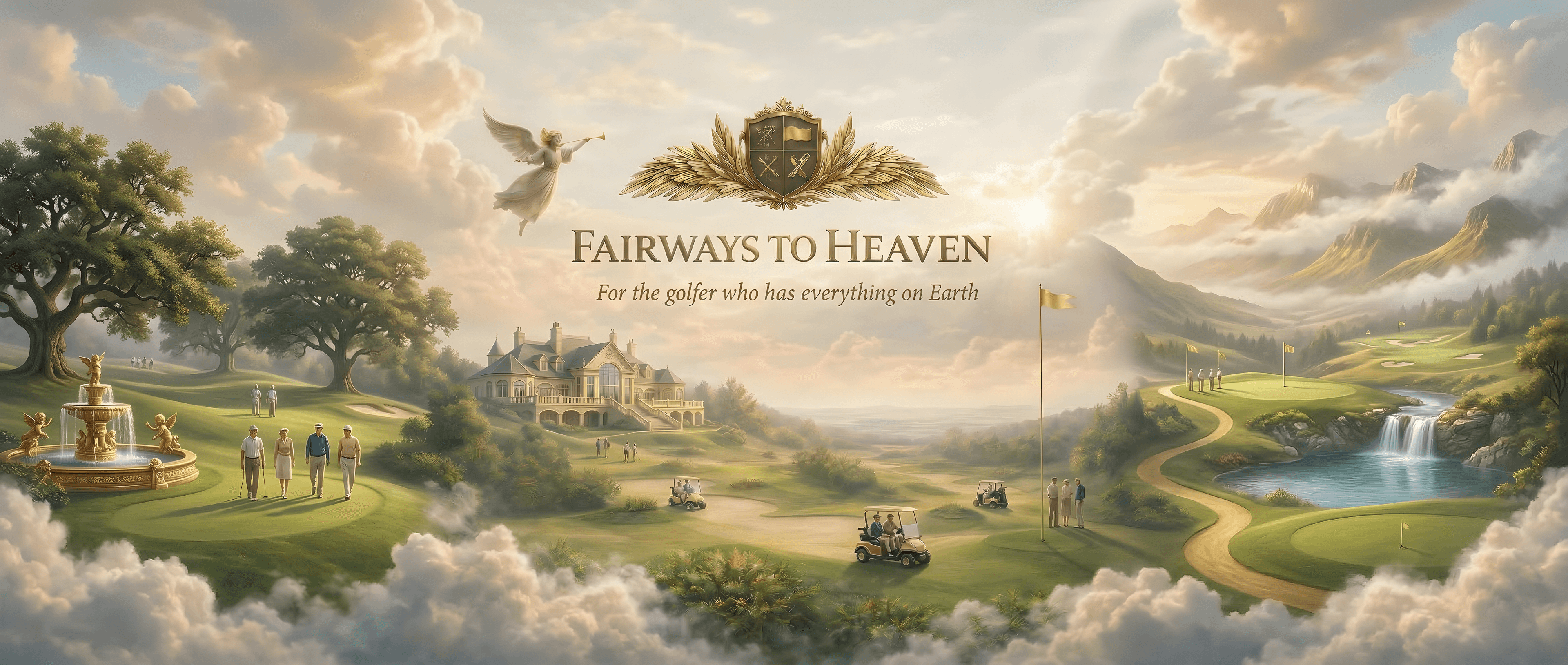 Fairways to Heaven — For the golfer who has everything on Earth